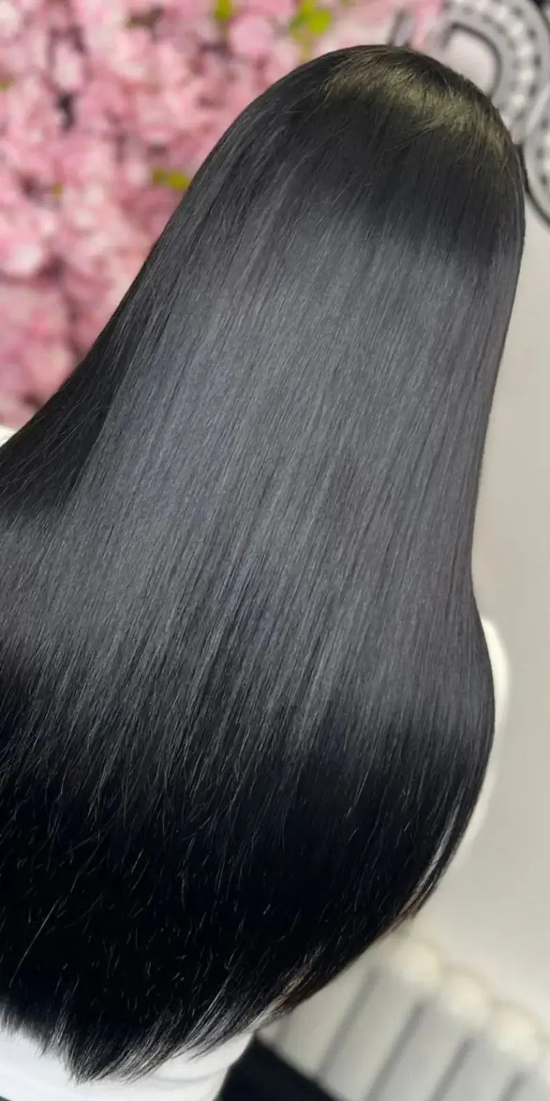 long black hair featuring gdolls hair extensions